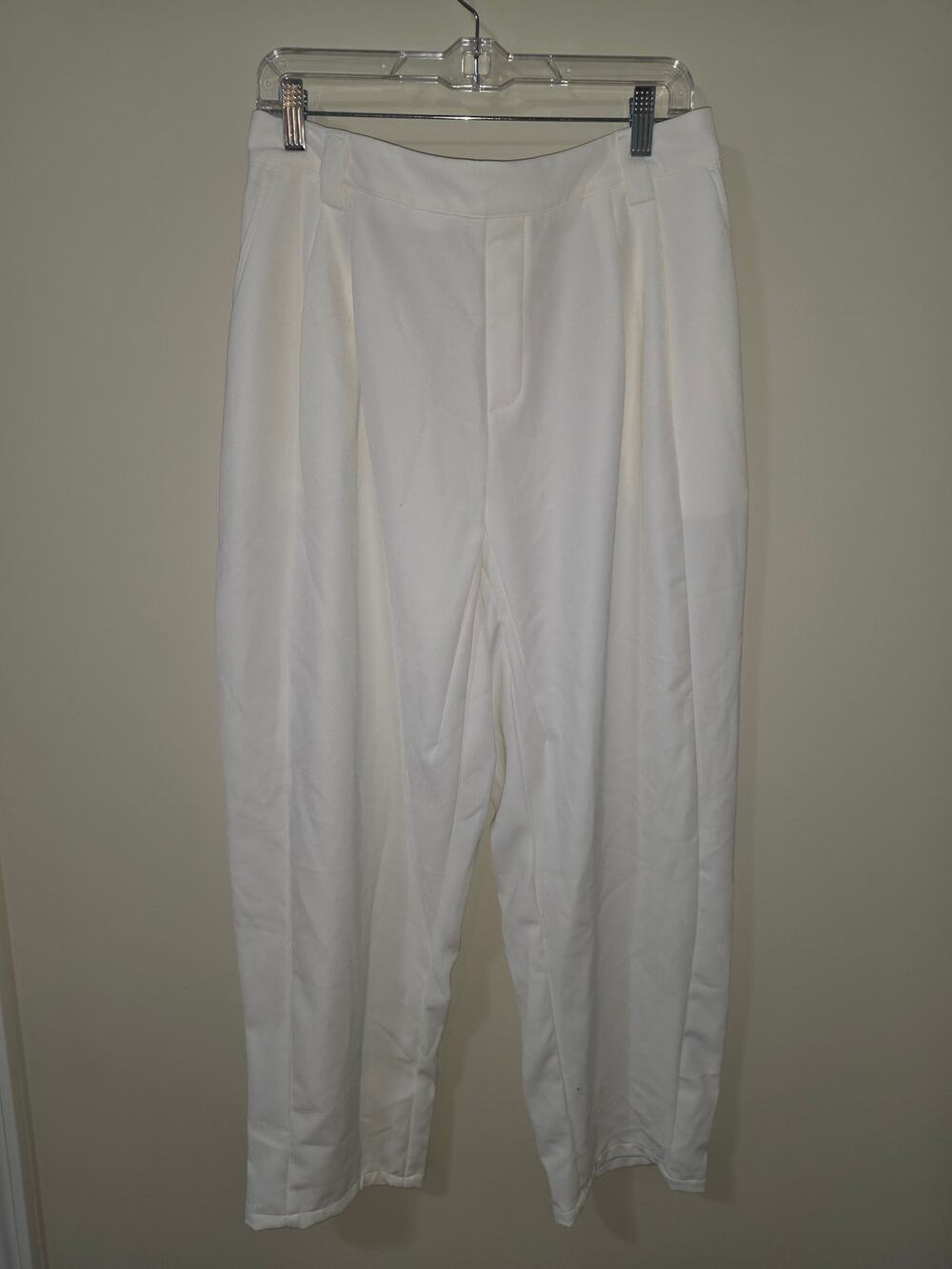 Mid Rise Pocket Barrel Leg Baggy Work Pants large
